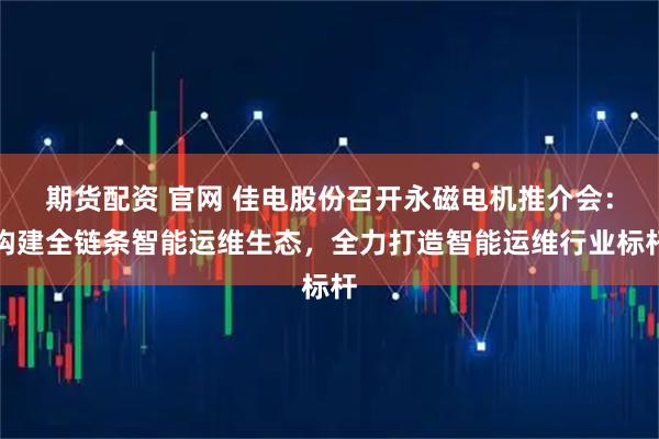 期货配资 官网 佳电股份召开永磁电机推介会:构建全链条智能运维生态,全力打造智能运维行业标杆